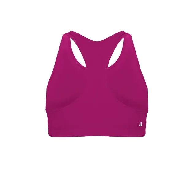 Women's bra top with 1" elastic hem, Double-ply front body, racerback... from ASI 37461 Augusta Sportswear