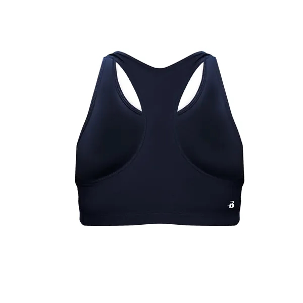 Women's bra top with 1" elastic hem, Double-ply front body, racerback... from ASI 37461 Augusta Sportswear