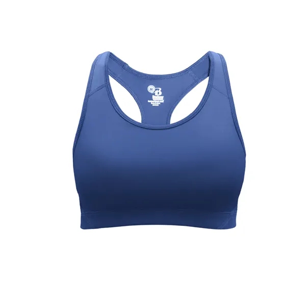 Women's bra top with 1" elastic hem, Double-ply front body, racerback... from ASI 37461 Augusta Sportswear