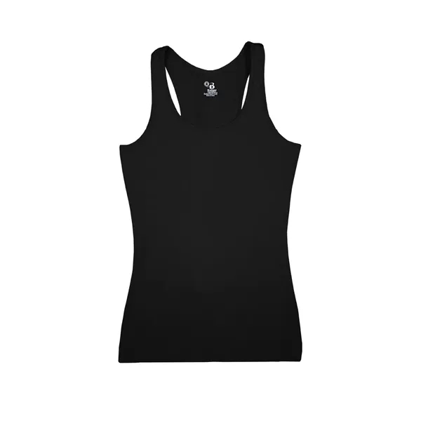 Women's tank with double-needle hem, racerback with room to print, self-fabric... from ASI 37461 Augusta Sportswear