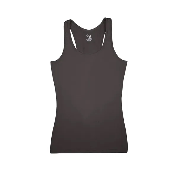 Women's tank with double-needle hem, racerback with room to print, self-fabric... from ASI 37461 Augusta Sportswear
