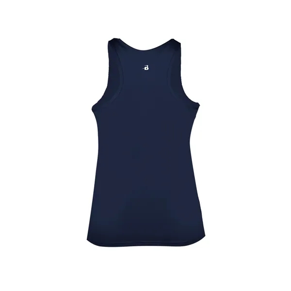 Women's tank with double-needle hem, racerback with room to print, self-fabric... from ASI 37461 Augusta Sportswear