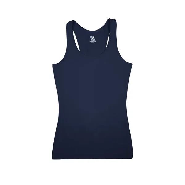 Women's tank with double-needle hem, racerback with room to print, self-fabric... from ASI 37461 Augusta Sportswear