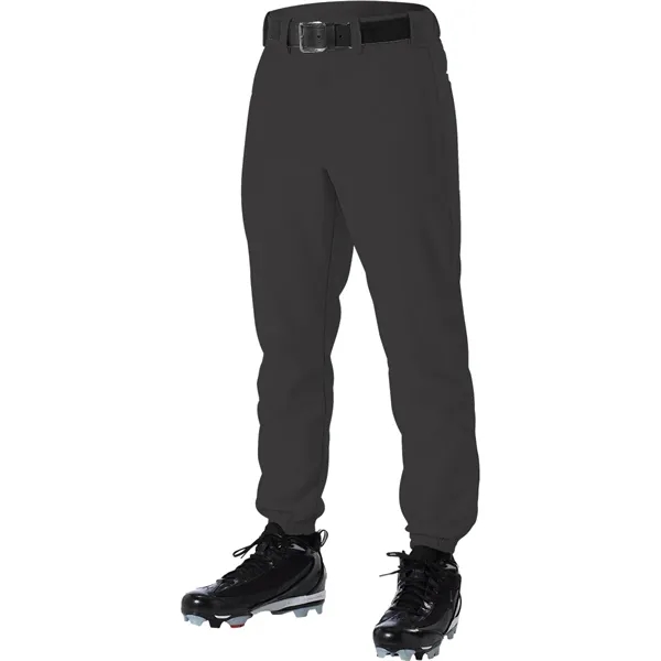 Adult baseball pant with double knee construction, five pro-style belt loops,... from ASI 37461 Augusta Sportswear