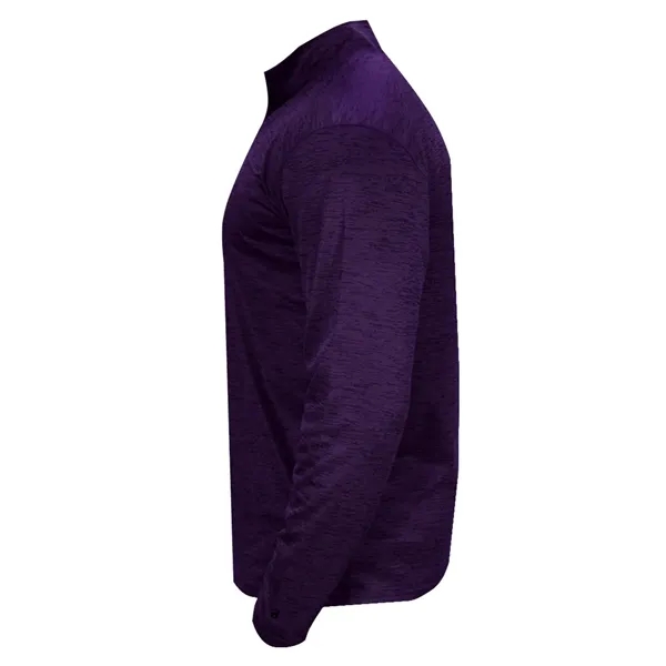 1/4 zip with Badger sport paneled shoulder for maximum movement, double-needle... from ASI 37461 Augusta Sportswear