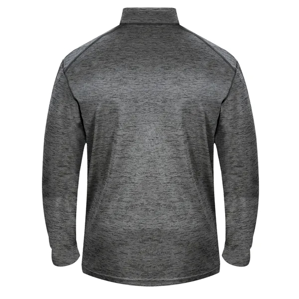 1/4 zip with Badger sport paneled shoulder for maximum movement, double-needle... from ASI 37461 Augusta Sportswear