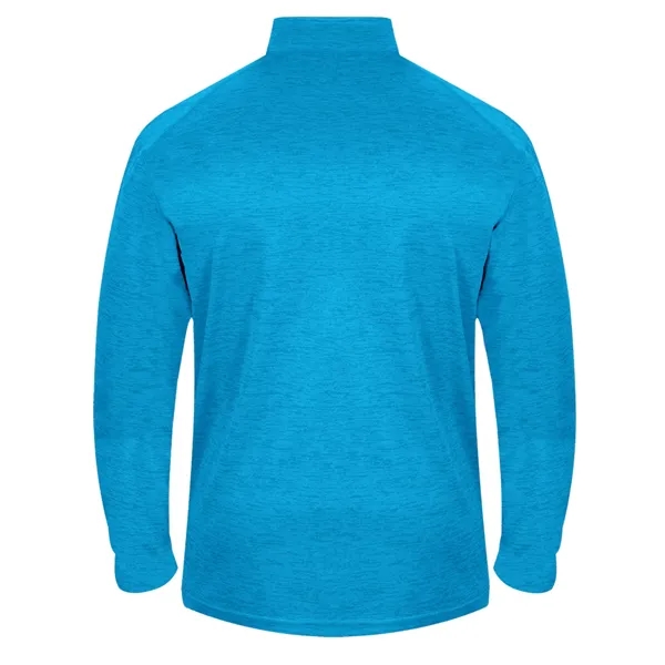 1/4 zip with Badger sport paneled shoulder for maximum movement, double-needle... from ASI 37461 Augusta Sportswear