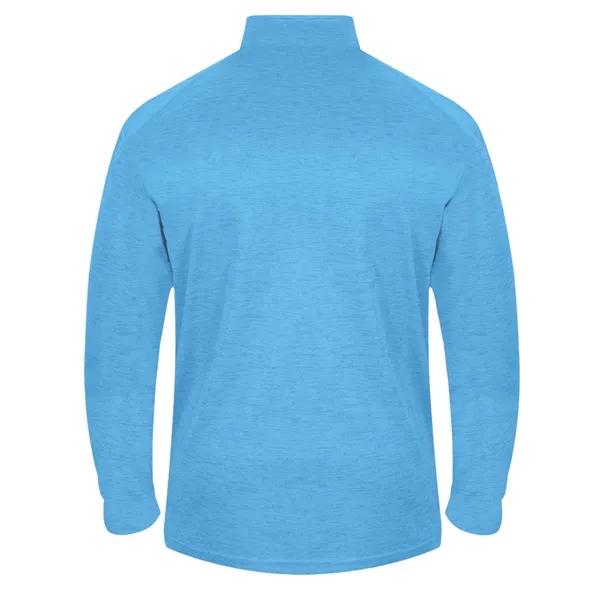 1/4 zip with Badger sport paneled shoulder for maximum movement, double-needle... from ASI 37461 Augusta Sportswear