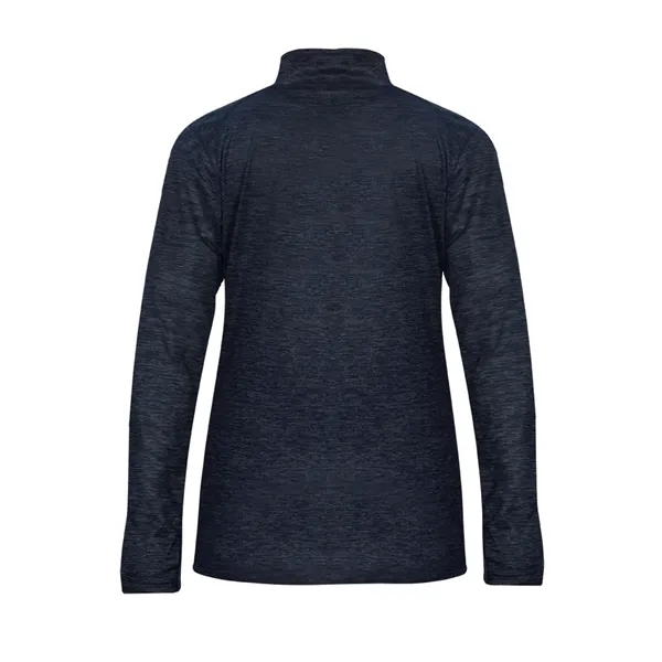 Women's 1/4 zip with paneled shoulder for maximum movement, double-needle hem,... from ASI 37461 Augusta Sportswear