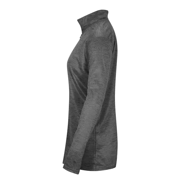 Women's 1/4 zip with paneled shoulder for maximum movement, double-needle hem,... from ASI 37461 Augusta Sportswear