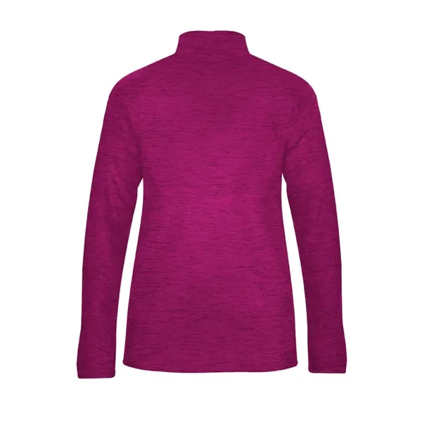 Women's 1/4 zip with paneled shoulder for maximum movement, double-needle hem,... from ASI 37461 Augusta Sportswear