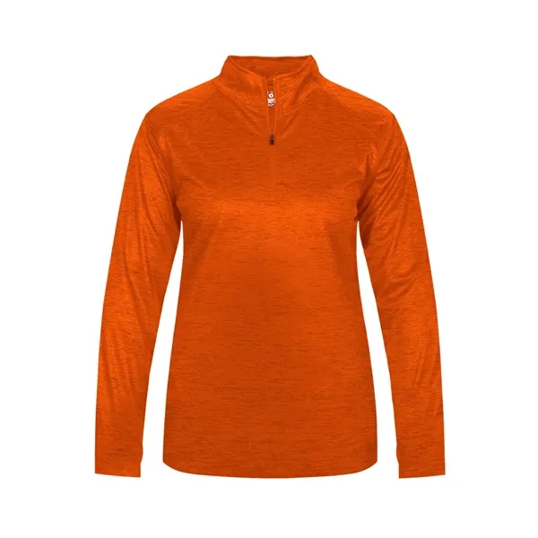 Women's 1/4 zip with paneled shoulder for maximum movement, double-needle hem,... from ASI 37461 Augusta Sportswear