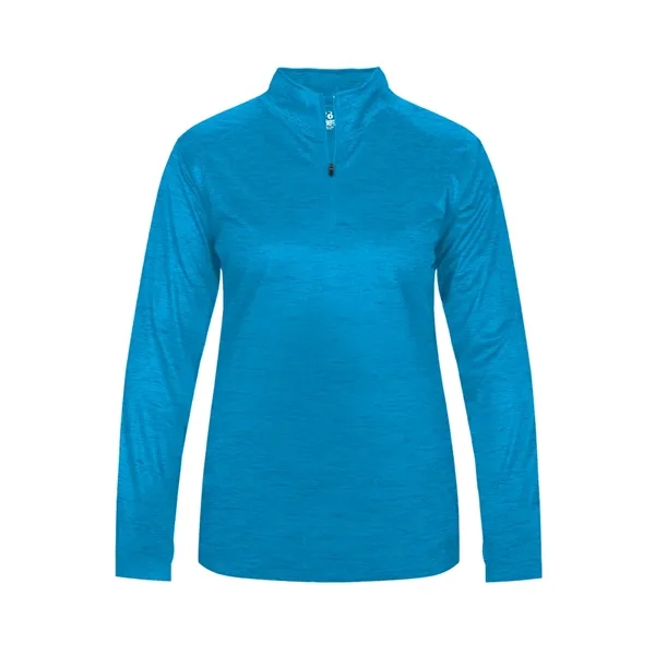 Women's 1/4 zip with paneled shoulder for maximum movement, double-needle hem,... from ASI 37461 Augusta Sportswear
