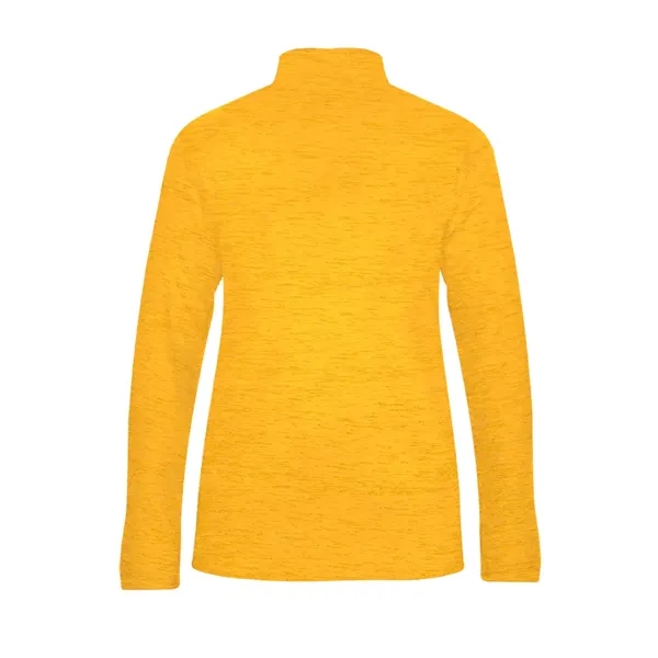 Women's 1/4 zip with paneled shoulder for maximum movement, double-needle hem,... from ASI 37461 Augusta Sportswear