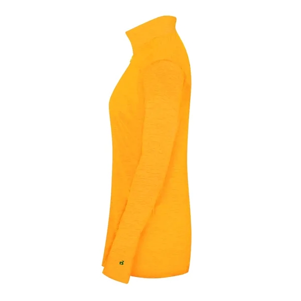 Women's 1/4 zip with paneled shoulder for maximum movement, double-needle hem,... from ASI 37461 Augusta Sportswear