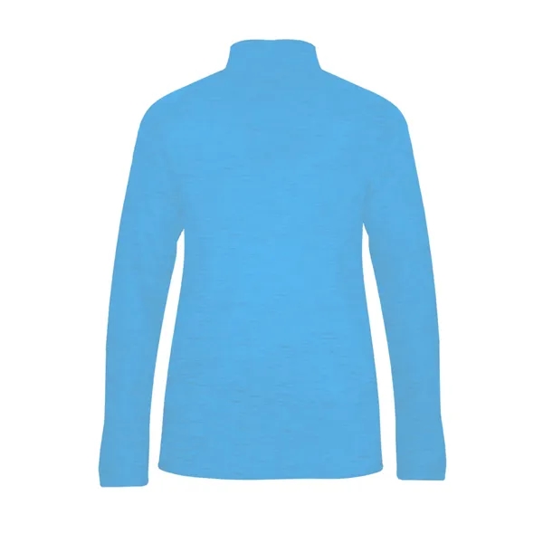 Women's 1/4 zip with paneled shoulder for maximum movement, double-needle hem,... from ASI 37461 Augusta Sportswear