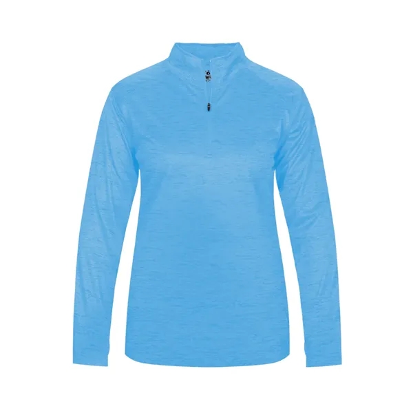 Women's 1/4 zip with paneled shoulder for maximum movement, double-needle hem,... from ASI 37461 Augusta Sportswear