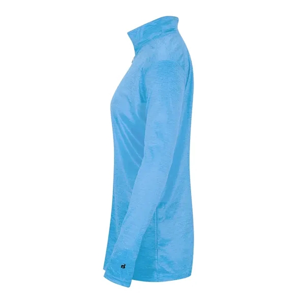 Women's 1/4 zip with paneled shoulder for maximum movement, double-needle hem,... from ASI 37461 Augusta Sportswear