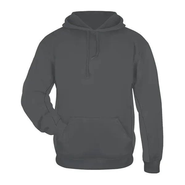 Fleece hoodie with Badger sport paneled shoulder for maximum movement, side... from ASI 37461 Augusta Sportswear