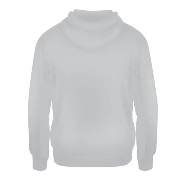 Fleece hoodie with Badger sport paneled shoulder for maximum movement, side... from ASI 37461 Augusta Sportswear