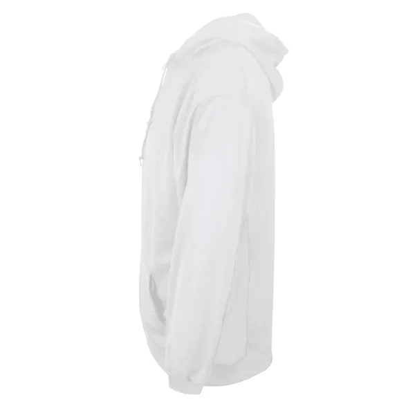 Fleece hoodie with Badger sport paneled shoulder for maximum movement, side... from ASI 37461 Augusta Sportswear