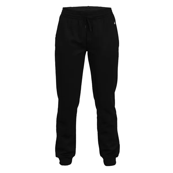 Women's jogger pants with tapered fit in lower leg, reinforced spandex... from ASI 37461 Augusta Sportswear