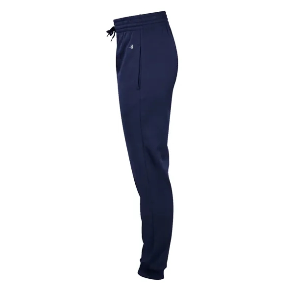 Women's jogger pants with tapered fit in lower leg, reinforced spandex... from ASI 37461 Augusta Sportswear