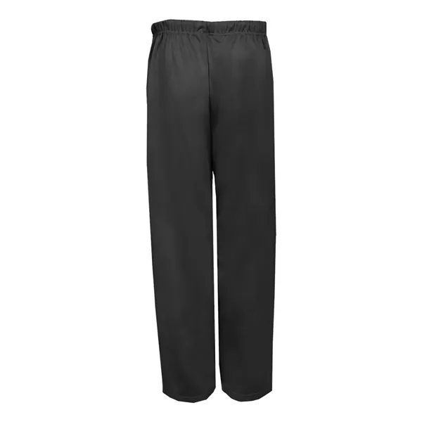 Youth open bottom pants with two deep side pockets, covered elastic... from ASI 37461 Augusta Sportswear