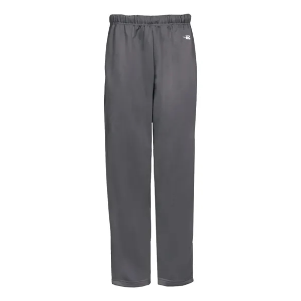 Youth open bottom pants with two deep side pockets, covered elastic... from ASI 37461 Augusta Sportswear