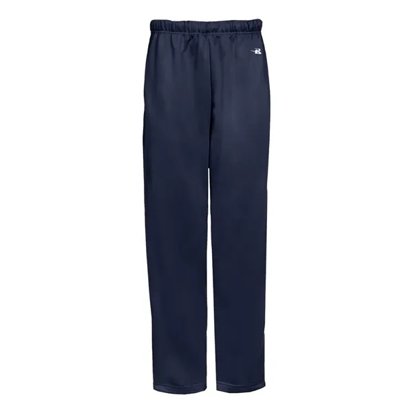 Youth open bottom pants with two deep side pockets, covered elastic... from ASI 37461 Augusta Sportswear