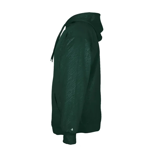 Embroidered hoodie with front pouch pocket with hook and loop closures... from ASI 37461 Augusta Sportswear