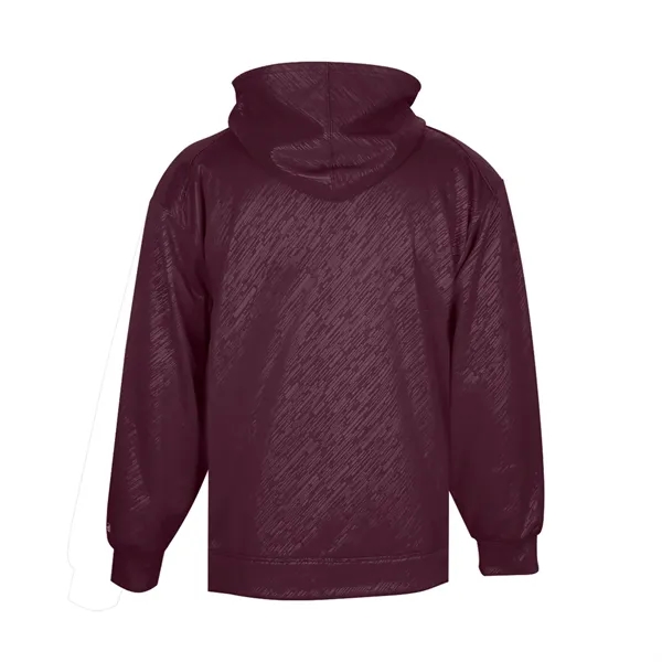 Embroidered hoodie with front pouch pocket with hook and loop closures... from ASI 37461 Augusta Sportswear
