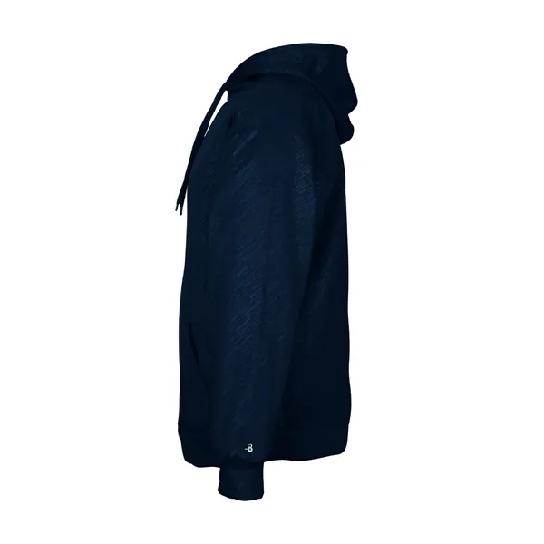 Embroidered hoodie with front pouch pocket with hook and loop closures... from ASI 37461 Augusta Sportswear