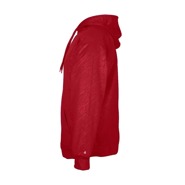 Embroidered hoodie with front pouch pocket with hook and loop closures... from ASI 37461 Augusta Sportswear