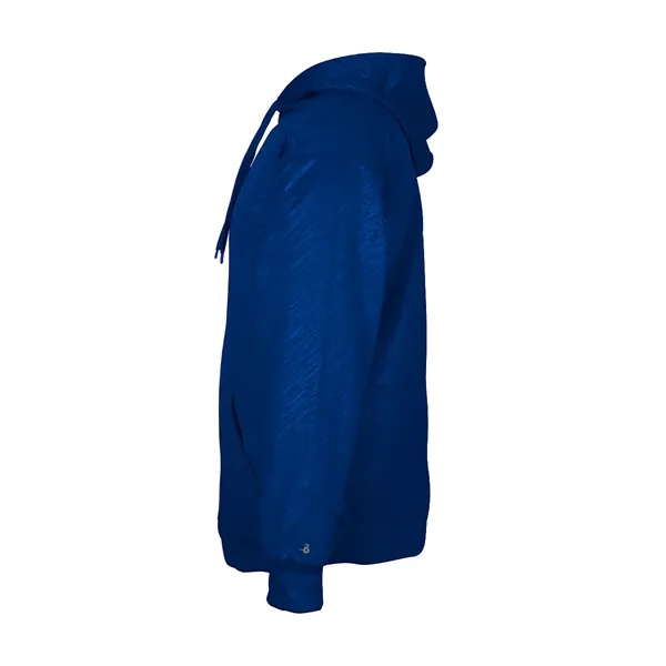 Embroidered hoodie with front pouch pocket with hook and loop closures... from ASI 37461 Augusta Sportswear