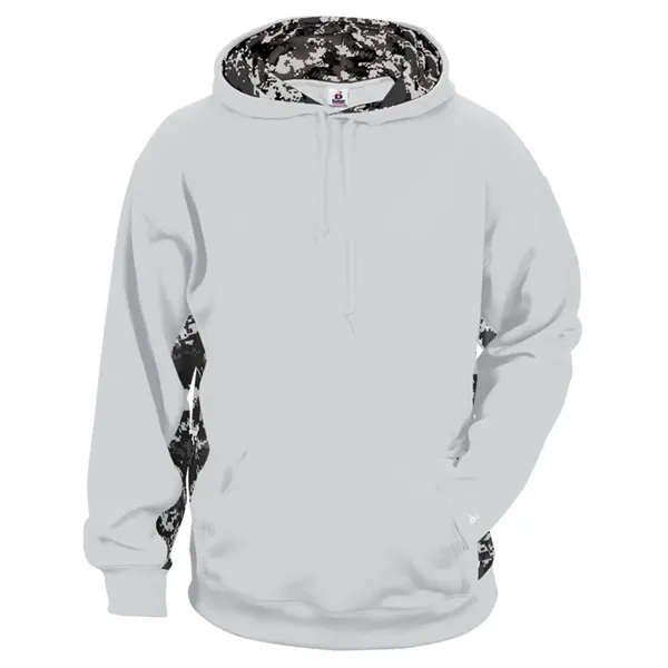 The Digital Color Block Hoodie is made from 100% polyester moisture... from ASI 37461 Augusta Sportswear