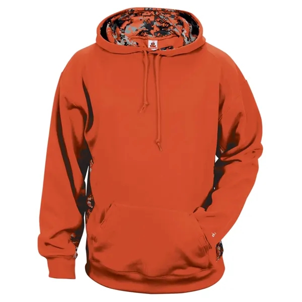 The Digital Color Block Hoodie is made from 100% polyester moisture... from ASI 37461 Augusta Sportswear