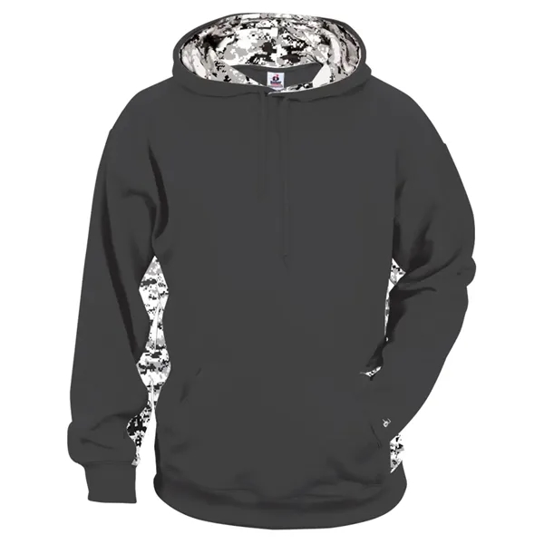 The Digital Color Block Hoodie is made from 100% polyester moisture... from ASI 37461 Augusta Sportswear