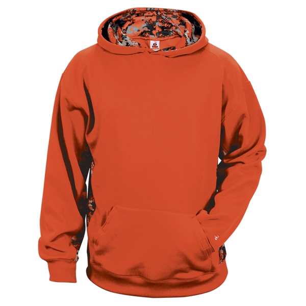 Youth hoodie with paneled shoulder for maximum movement.... from ASI 37461 Augusta Sportswear