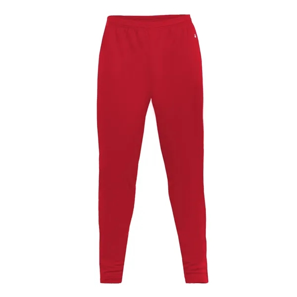 Pants with tapered fit in lower leg, 12" zippers on each... from ASI 37461 Augusta Sportswear