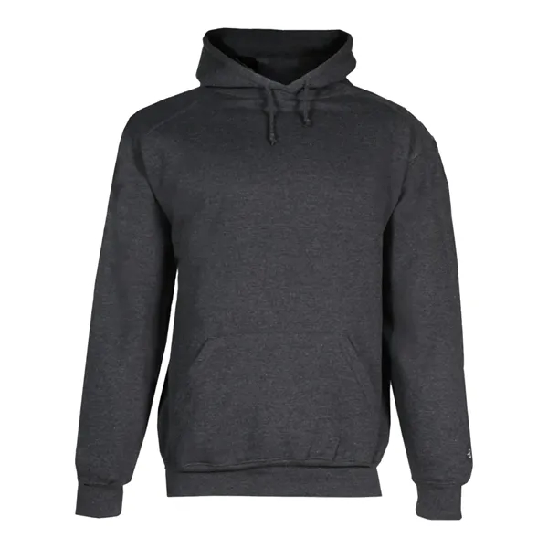 Youth hooded sweatshirt with no drawcord, two-ply hood, Spandex reinforced rib... from ASI 37461 Augusta Sportswear