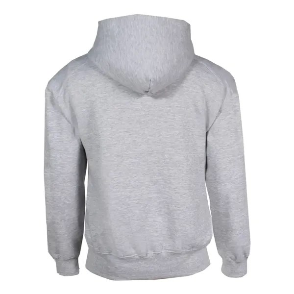 Youth hooded sweatshirt with no drawcord, two-ply hood, Spandex reinforced rib... from ASI 37461 Augusta Sportswear