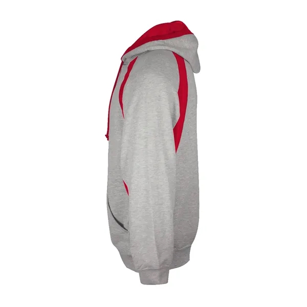 Hoodie with contrast rib trimmed two-ply hood with contrast liner and... from ASI 37461 Augusta Sportswear