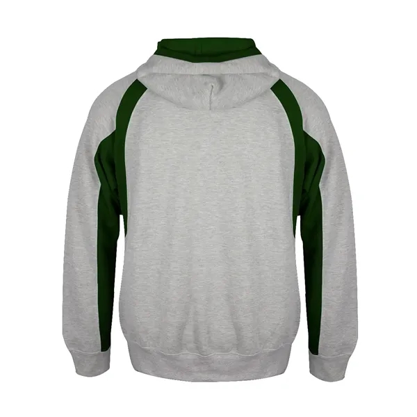 Hoodie with contrast rib trimmed two-ply hood with contrast liner and... from ASI 37461 Augusta Sportswear