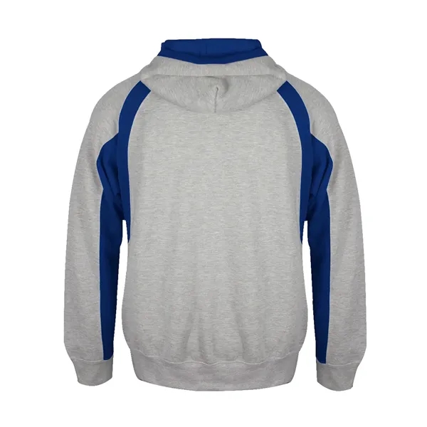 Hoodie with contrast rib trimmed two-ply hood with contrast liner and... from ASI 37461 Augusta Sportswear