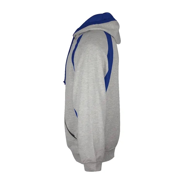 Hoodie with contrast rib trimmed two-ply hood with contrast liner and... from ASI 37461 Augusta Sportswear
