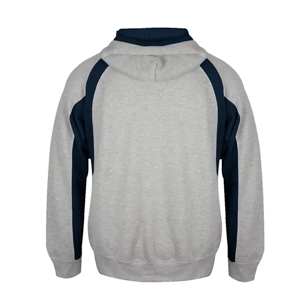 Hoodie with contrast rib trimmed two-ply hood with contrast liner and... from ASI 37461 Augusta Sportswear