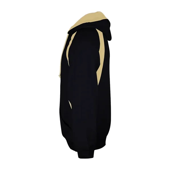 Hoodie with contrast rib trimmed two-ply hood with contrast liner and... from ASI 37461 Augusta Sportswear