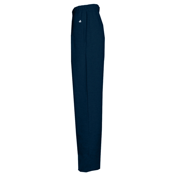 Open bottom fleece pants with two needle bottom hem, multi-needle covered... from ASI 37461 Augusta Sportswear