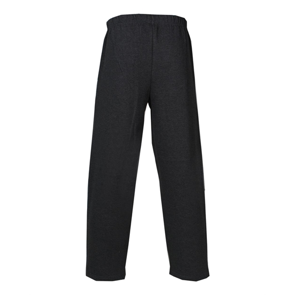 Open bottom fleece pants with two needle bottom hem, multi-needle covered... from ASI 37461 Augusta Sportswear
